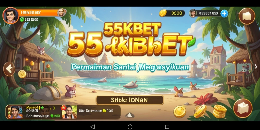 Screenshot gameplay 55KBET yang menampilkan keseruan dalam permainan Casual.