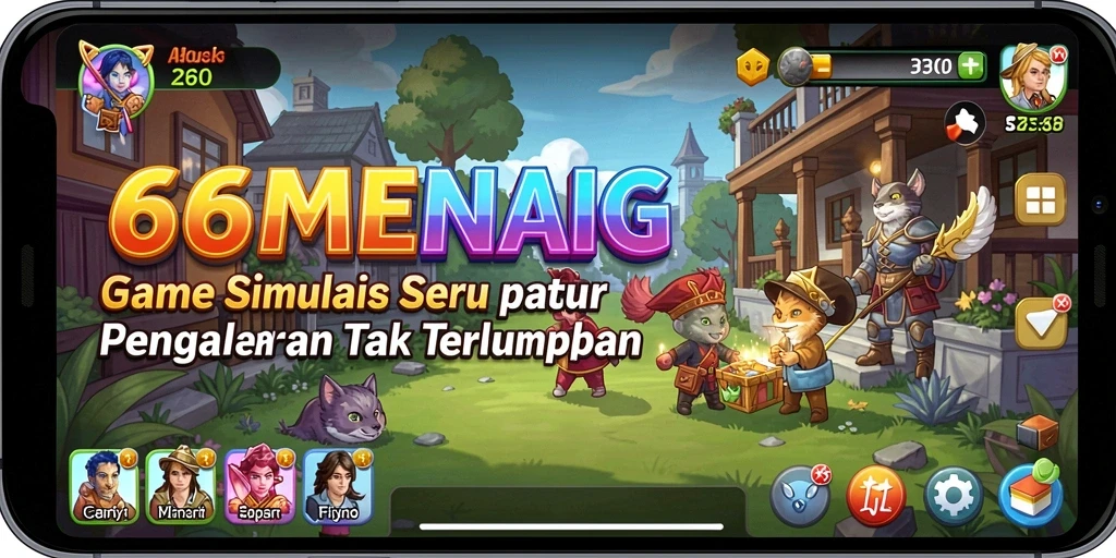 Tampilan gameplay seru dari 66MENANG dengan strategi yang mendebarkan.