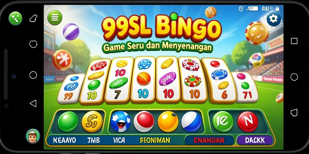 Screenshot gameplay Bingo yang seru dalam 99SL.
