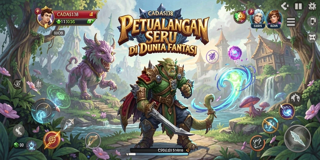 Tangkapan layar gameplay <strong>CADAS138</strong> menampilkan aksi petualangan yang mendebarkan.