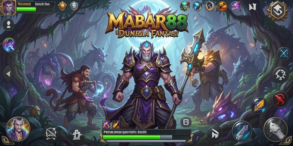 Gameplay MABAR88 menampilkan petualangan yang mendebarkan di dunia fantasi.
