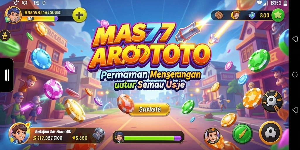 Tampilan menarik dari gameplay <strong>MAS77TOTO</strong> dengan berbagai level penuh tantangan.