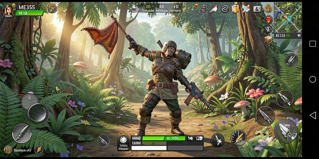 Screenshot gameplay ME355 menampilkan pengalaman simulasi yang mendalam.