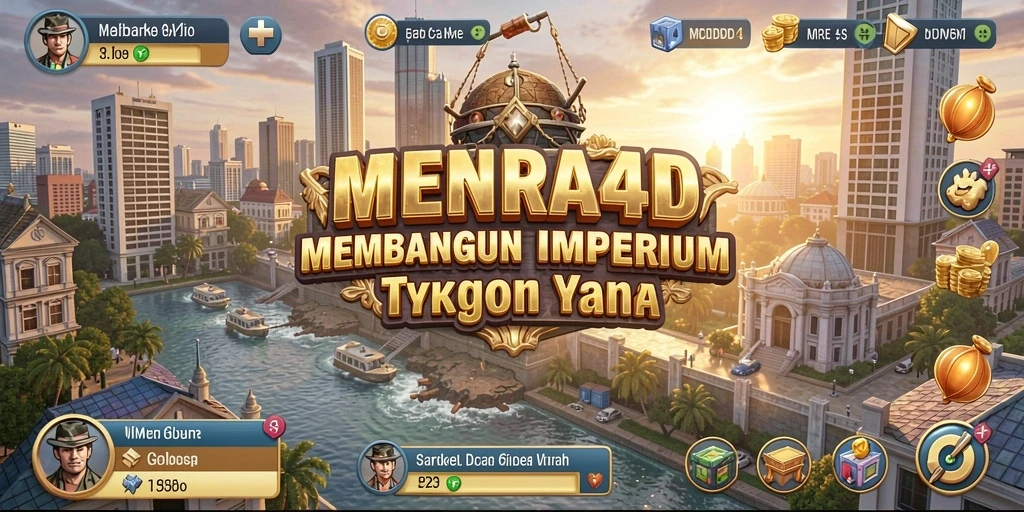 Tampilan menarik dari gameplay Tycoon MENARA4D.