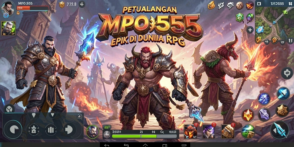 Gameplay mendalam dan grafis memukau di MPO555.