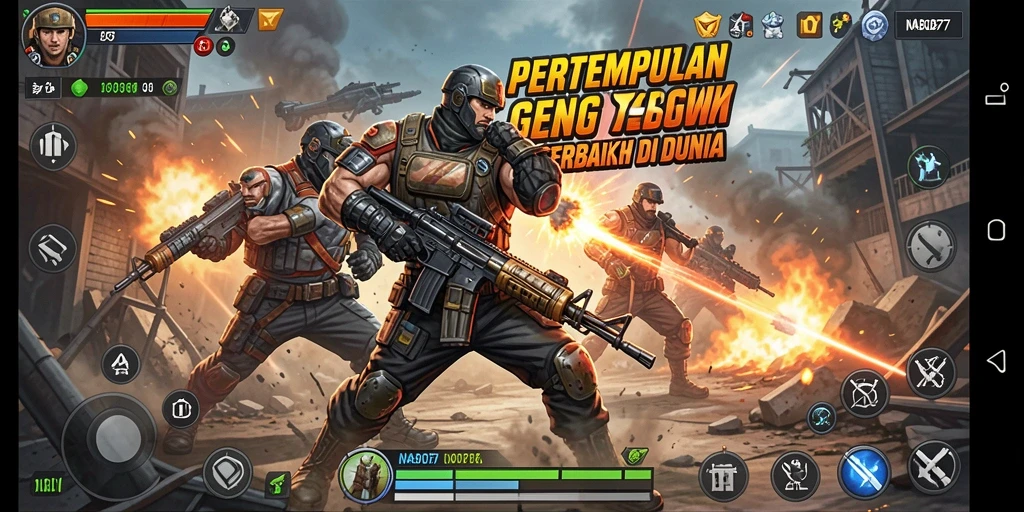Screenshot gameplay NABOB77 dengan aksi menegangkan dan grafis yang memukau.