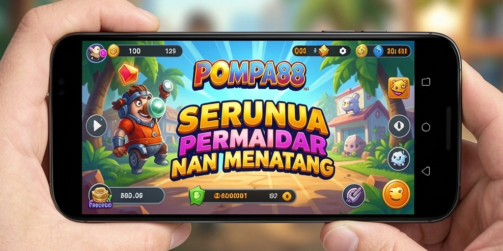 Gameplay seru dan penuh tantangan di POMPA88.