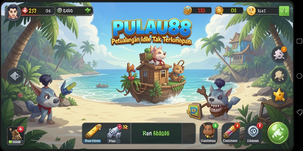 Tampilan gameplay PULAU88 yang memukau dan menyenangkan.