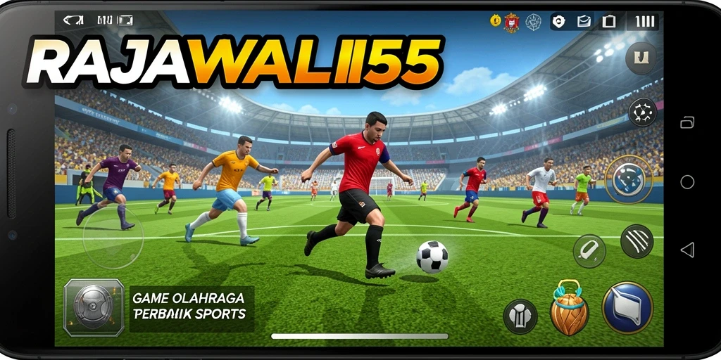 Tampilan gameplay menarik dari RAJAWALI55 dengan berbagai olahraga.